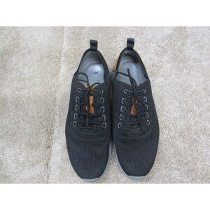 Amhurst by Johnston and Murphy Black & Brown Sneakers With Gray Soles - Breathab